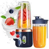 BlendGo Fresh — Mini Liquidificador Portátil 400ml com 6 Lâminas
