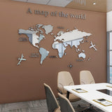 Quadro Mapa Mundial